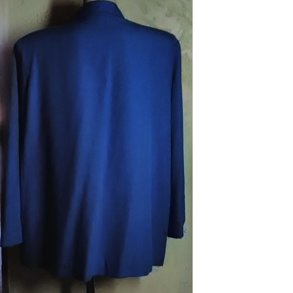 Sag Harbor New Bright Blue Summer Blazer - Picture 4 of 5